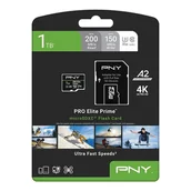 Karty pamięci - PNY Karta pamięci microSDXC Elite Prime 1TB + adapter SD P-SDU1TBV32200PEP-GE - miniaturka - grafika 1