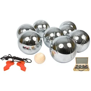 ENERO Kule do gry 8szt boule petanque walizka drewniana Enero vic-26738-0 - Zabawki i gry sportowe - miniaturka - grafika 1