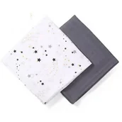Gryzaki dla dzieci - BABYONO Babyono otulacze z muślinu bambusowego x 2 szt dwupak 537/02 - miniaturka - grafika 1