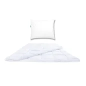 Poduszki - Zestaw Kołdra całoroczna Defender 155x220 cm + Poduszka Laponia 70x80 pikowana - miniaturka - grafika 1