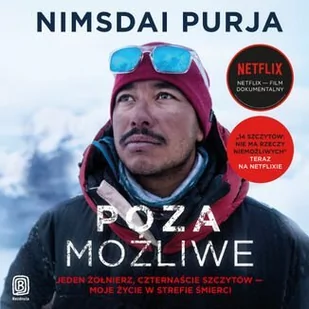 Poza możliwe. Jeden żołnierz, czternaście szczytów - moje życie w strefie śmierci - Audiobooki - literatura faktu - miniaturka - grafika 1