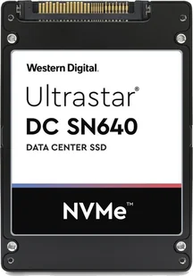 Dysk serwerowy WD Ultrastar DC SN640 3.84TB U.2 PCI-E x4 Gen 3.0 NVMe 0TS1929 - Dyski serwerowe - miniaturka - grafika 1