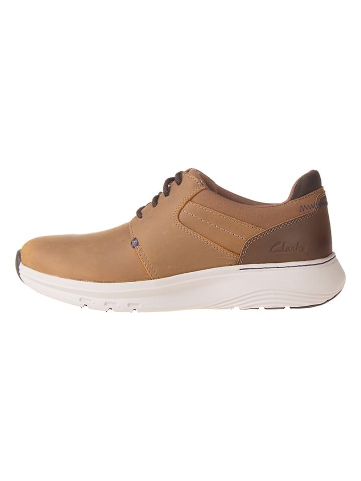 Clarks Skórzane sneakersy 