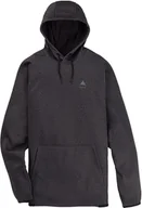 Bluzy męskie - bluza męska BURTON CROWN WEATHERPROOF PO True Black Heather - miniaturka - grafika 1