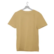 Koszulki męskie - KOSZULKA MĘSKA T-SHIRT DLA MĘŻCZYZNY BAWEŁNIANA XXL BRĄZOWA JAKOŚĆ - miniaturka - grafika 1