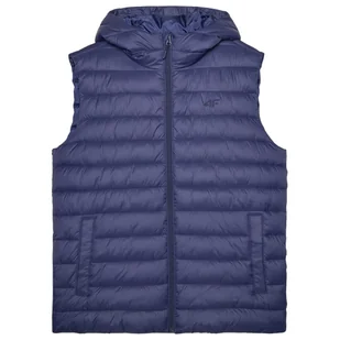 Kamizelka męska 4F Vest Jacket M146 Rozmiar: M / Kolor: niebieski - Kamizelki męskie Kamizelka męska 4F Vest Jacket M146 Rozmiar: M / Kolor: niebieski - Kamizelki męskie - miniaturka - grafika 1