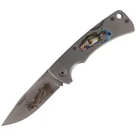 Noże - Nóż składany wędkarski motyw ryb Herbertz Solingen Stainless, Satin (585809) - miniaturka - grafika 1