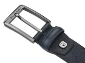 Paski - męski pasek z prawdziwej skóry Pierre Cardin AUT 8004 GF - miniaturka - grafika 1