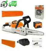 Piły elektryczne - Pilarka akumulatorowa Stihl MSA 70 C-B, + AK 30 + AL 101 + KLIN + OLEJ + ŁAŃCUCH - miniaturka - grafika 1