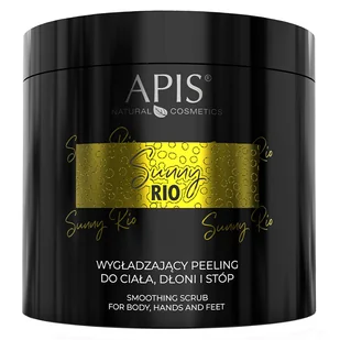 Apis Sunny Rio, wygładzający peeling do ciała, dłoni i stóp, 700 g - Peelingi do ciała - miniaturka - grafika 1
