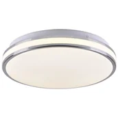 Lampy ścienne - Polux Plafon ORBIT chrom 24W LED 2600lm 319036 SANICO 319036 - miniaturka - grafika 1