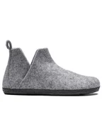 Kapcie damskie - Birkenstock Kapcie "Andermatt Standard" w kolorze szarym - miniaturka - grafika 1