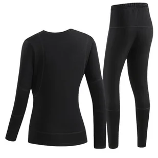 Bielizna podgrzewana MISSION AIR E-Underwear Women Set (rozmiar L) Czarny 2 x Powerbank - Spodnie narciarskie - miniaturka - grafika 1