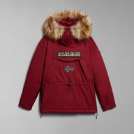Kurtki damskie - Damska Kurtka ocieplana NAPAPIJRI SKIDOO WOM EF 4 NP0A4GM8R541 – Bordowy - miniaturka - grafika 1