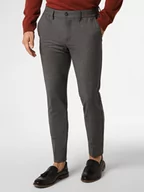 Spodnie męskie - Finshley & Harding - Męskie spodnie materiałowe  Tyler, szary - miniaturka - grafika 1