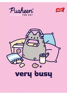 Zeszyty szkolne - Zeszyt, A5, 32 kartki, kratka, Pusheen The Cat - miniaturka - grafika 1