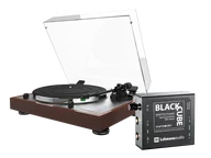 Gramofony - TD 402 DD (orzech) + Black Cube Statement (czarny) - miniaturka - grafika 1