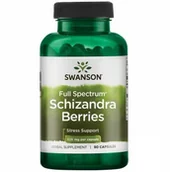 Suplementy diety - Full Spectrum Schisandra Berries 525 mg (90 kaps.) - miniaturka - grafika 1
