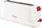 Tostery - Toster Moulinex Toster z funkcją odmrażania Moulinex LS16011 1000W Biały 1000W Czerwony Biały Biała - miniaturka - grafika 1
