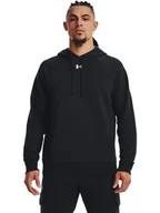 Bluzy męskie - Under Armour Bluza "Rival" w kolorze czarnym - miniaturka - grafika 1