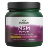 Suplementy naturalne - SWANSON MSM proszek 454 g - miniaturka - grafika 1