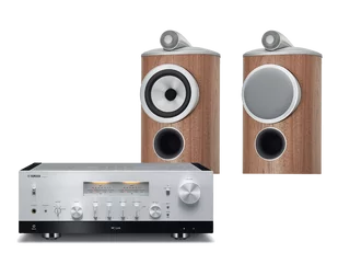Yamaha R-N2000A (srebrny) + 805 D4 (orzech) - Zestawy stereo - miniaturka - grafika 1