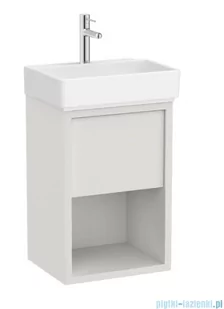 Roca Tura Unik zestaw szafka z umywalką 45x36x60 BIAŁY MAT A852023558 - Szafki łazienkowe - miniaturka - grafika 1
