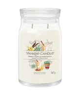 Świece - Yankee Candle Sweet Vanilla Horchata Signature Jar Świeca zapachowa 567 g - miniaturka - grafika 1