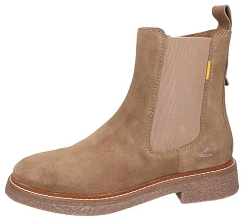 Camel Active Damskie 57AAN02-200430_39 Modne kozaki, taupe, EU, szarobrązowy, 39 EU