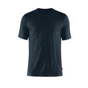 Bielizna sportowa męska - T-shirt męski Fjallraven Abisko Wool dark navy - S - miniaturka - grafika 1