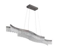 Lampy sufitowe - Globo 67348H - LED Żyrandol na lince JULIET LED/35W/230V 3200K matowy chrom - miniaturka - grafika 1