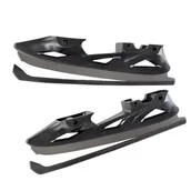Sporty zimowe - akcesoria - Płozy łyżwowe figurowe (czarne) typ 2 - miniaturka - grafika 1