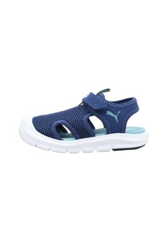 PUMA Unisex Baby Fun Racer Sandał MESH V INF Slide, niebieski klejnot-Morze Bałtyckie niebieskie, 7 UK dziecko, Niebieski klejnot bałtycki niebieski, 24 EU