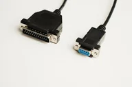 Kable miedziane - Microconnect ModemCable DB9-DB25 (3M) kabel sieciowy Czarny - miniaturka - grafika 1