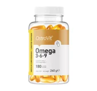 Suplementy diety - Omega Pharma OSTROVIT Ostrovit 3-6-9 180 kapsułek Odporność Zdrowe Serce Gratisy - miniaturka - grafika 1