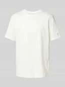 Koszulki męskie - T-shirt z wyhaftowanym logo - miniaturka - grafika 1