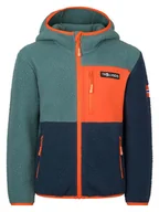 Kurtki damskie - Trollkids Kurtka polarowa "Aurlandsfjord" w kolorze turkusowym - miniaturka - grafika 1