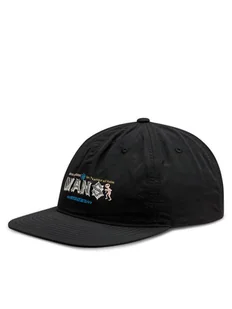 Vans Czapka z daszkiem Vans Encounters Low Unstructured VN000GKHBLK1 Czarny - Czapki męskie - miniaturka - grafika 1