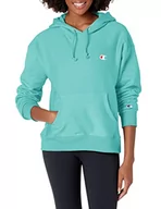 Bluzy damskie - Champion Damska bluza z kapturem Reverse Weave, akwarela blue light-y06145, S - miniaturka - grafika 1