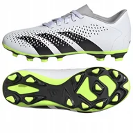Piłka nożna - Buty adidas Predator Accuracy.4 FxG IE9434 biały 2 - miniaturka - grafika 1