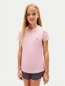 Koszulki dla dziewczynek - Tommy Hilfiger Komplet t-shirtów UG0UG00307 Kolorowy Regular Fit - miniaturka - grafika 1