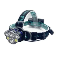 Oświetlenie warsztatowe - Latarka czołowa LED Ultra T6 2x 10W + XP-E 2x 3W 500lm 2x 18650 1200mAh Li-Ion Forever Light - miniaturka - grafika 1
