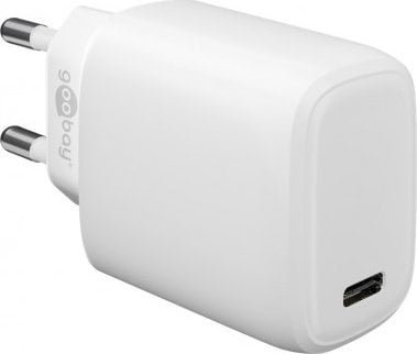 Ładowarka Goobay USB-C PD Power Delivery szybka ładowarka 25 W, biały