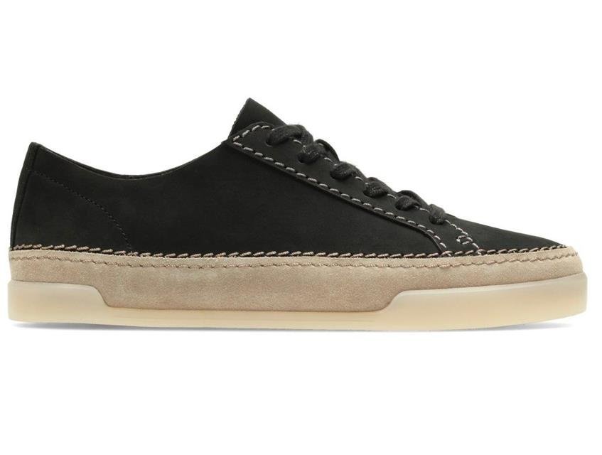 Clarks, Trampki damskie, Hidi Holly, czarny, rozmiar 37