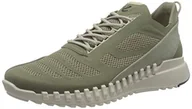 Sneakersy damskie - ECCO Sneakersy Zipflex M Low Tex 80378452560 Zielony - miniaturka - grafika 1