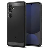 Etui i futerały do telefonów - Etui SPIGEN Rugged Armor do Samsung Galaxy S24 FE Czarny matowy | Bezpłatny transport - miniaturka - grafika 1