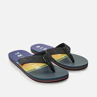 Klapki i japonki męskie - Męskie Japonki RIP CURL RIPPER OPEN TOE TCTAK1_1163 – Czarny - miniaturka - grafika 1