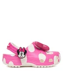Buty dla dziewczynek - Crocs Klapki Minnie Mouse Cls Clg T 212372 Różowy - miniaturka - grafika 1