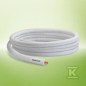 Armacell Tubolit SPLIT 3/8" Bs1 d0 Rura miedziana 0,8 mm preizolowana do systemów klimatyzacyjnych w kręgu o długości 25m pakowane karton (2x25m) - Akcesoria do wentylacji i klimatyzacji - miniaturka - grafika 1