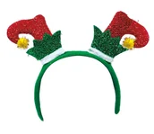 Dodatki do strojów karnawałowych - Opaska Buty Elfa Boże Narodzenie - miniaturka - grafika 1